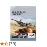 SUKHOI Su-25 Frogfoot im Einsatz, Raketen fliegen, Explosionen. Buchcover von Alexander Mladenov.