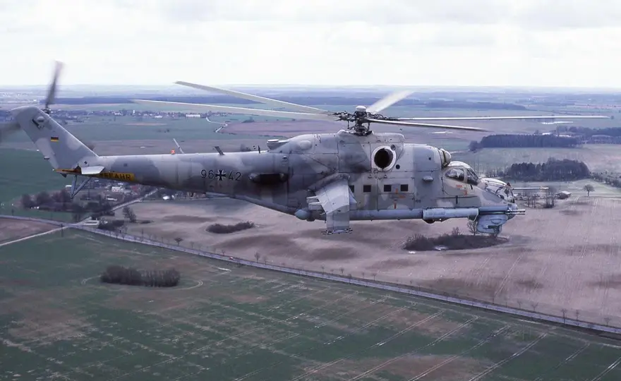 Mi-24 in Deutschland - Geschichte, Modelle, Details